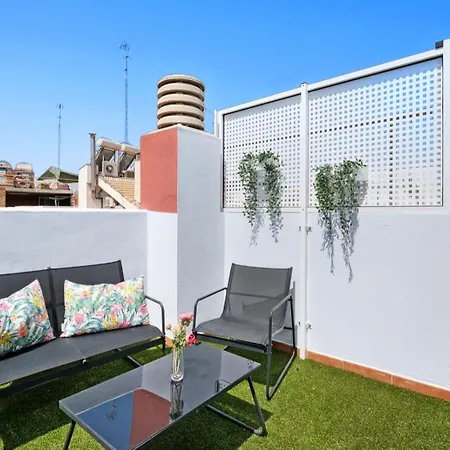 Terraza Privada 2d Centro * Málaga